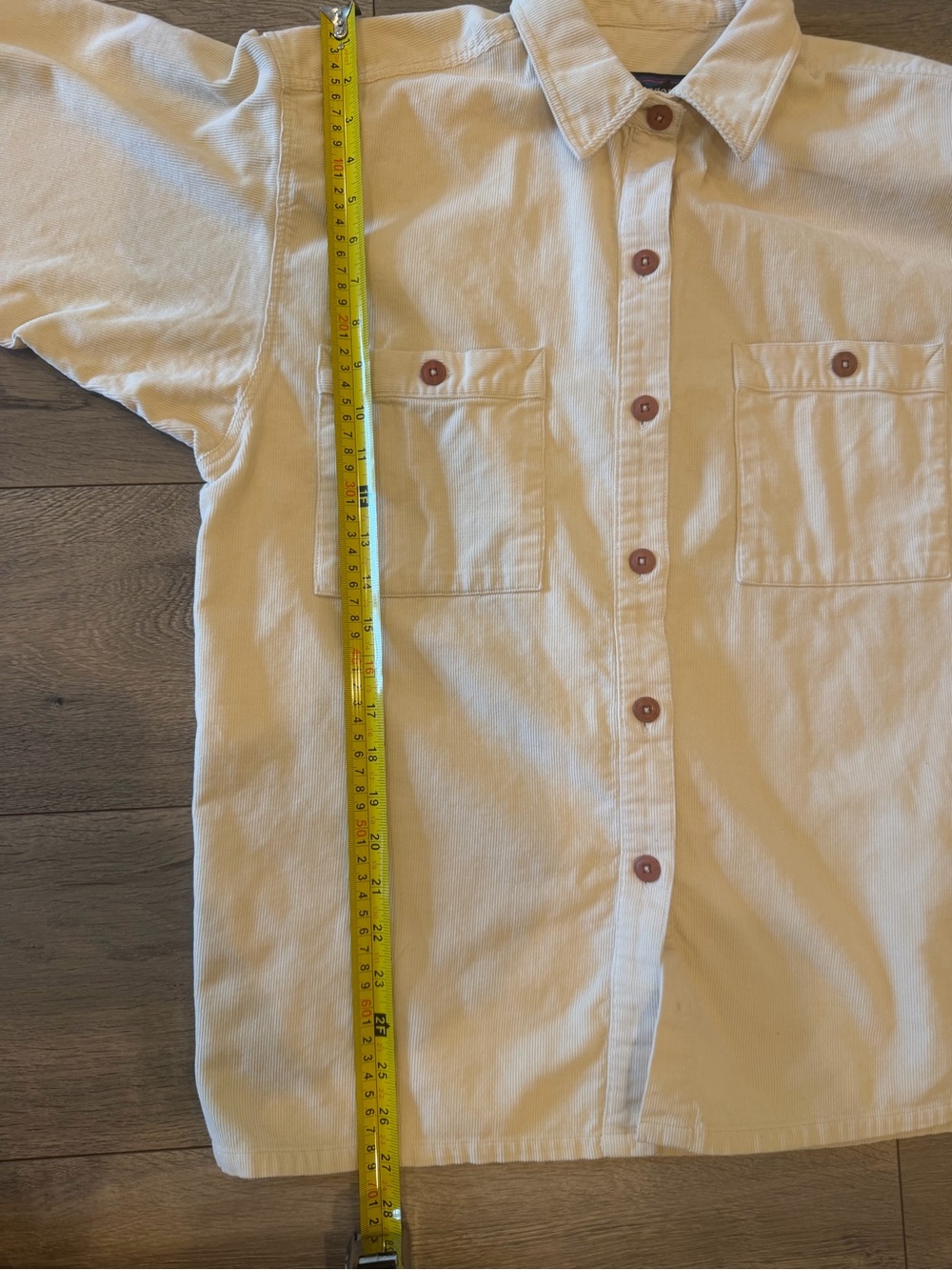 Women's Patagonia Corduroy Shacket Overshirt Jacket 100% Cotton - Picture 8 of 8